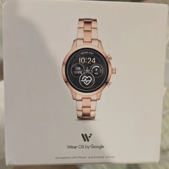 Michael Kors Rose Gold Smartwatch - Picture 3 of 3